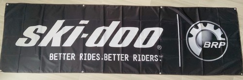 Ski doo flag banner 3x10ft - flag,