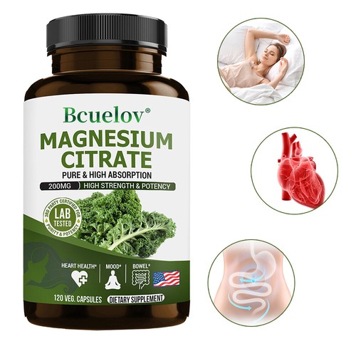 Citrato magnesio 200mg - magnesio,