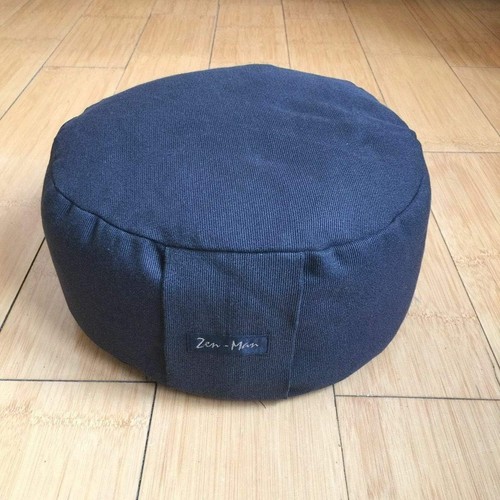 Cuscino yoga nero federe