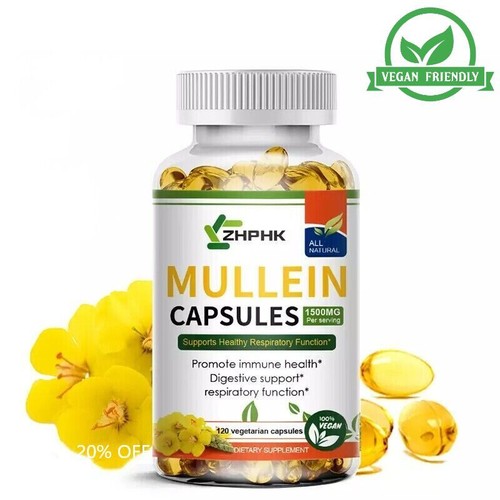 Mullein leaf capsule supporto - mullein,