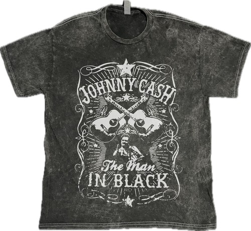 Maglietta johnny cash uomo - johnny, l'uomo