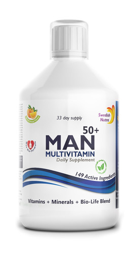 Swedish nutra man liquido - 50+,