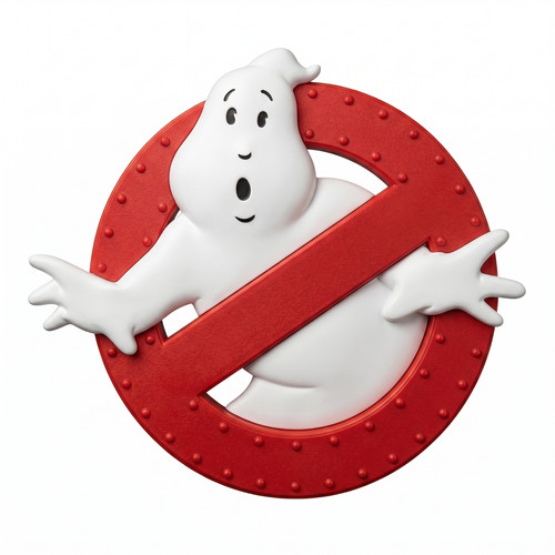 Logo ghostbusters grande cm - ghostbusters,