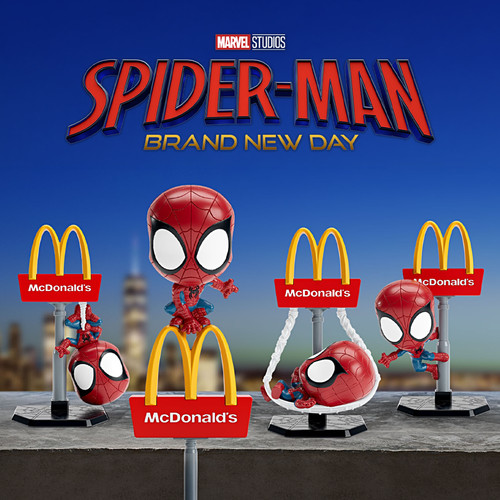Mcdonald spider man set - mcdonald's,